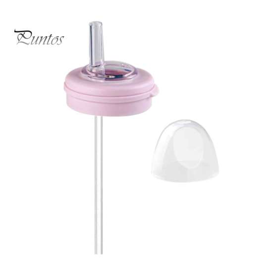 

Крышки для банок с газировкой с соломинкой, герметичное уплотнение, многоразовые крышки для банок, крышка для банок без бисфенола А для газировки, герметичная силиконовая крышка для банок с напитками розовый