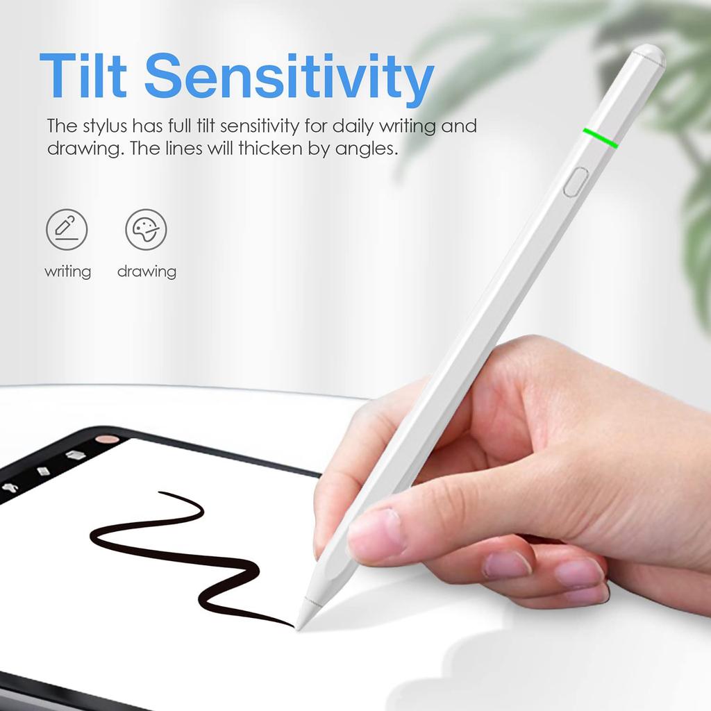 Factory Fast Charge Active Stylus Pen Palm Rejection for iPad Pro Air Mini 2018- 2026