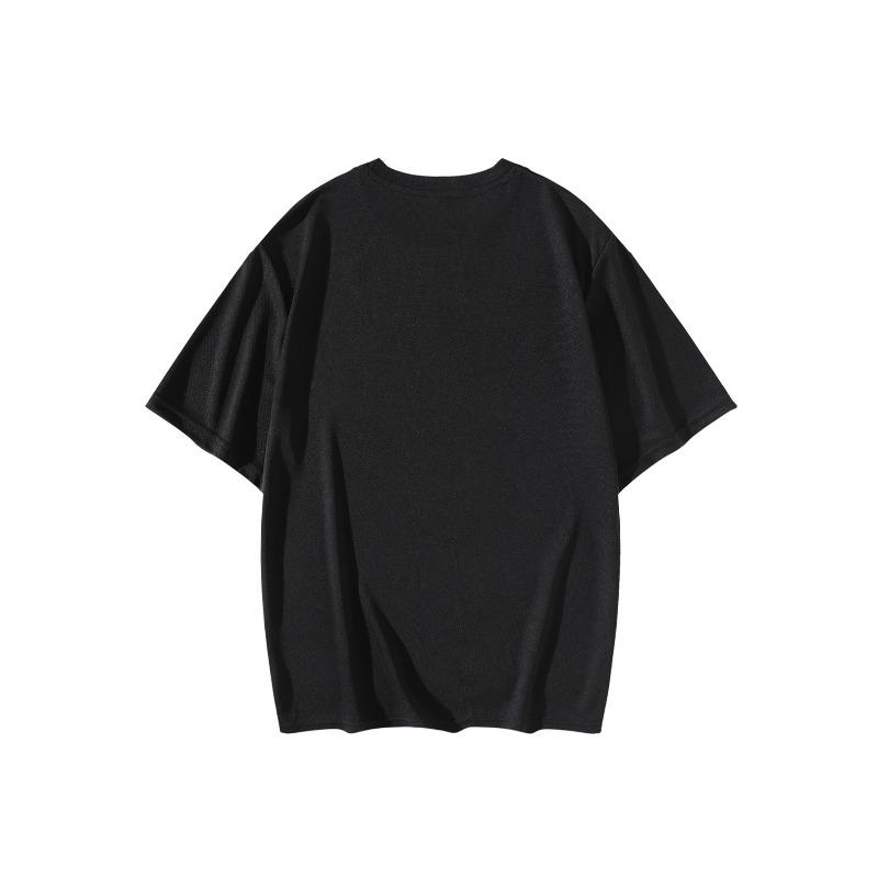 Europäische Größen Herren Freizeit Kurzarm T-Shirt - Atmungsaktives Rundhals-T-Shirt mit "J'PEUX PAS J'AI RICARD" Grafik, Maschinenwaschbar, Normale Passform