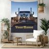 Kw Heavy Trucks Custom Your Name Wall Decor Tapestry Art For Pet Memorial Birthdaywedding Party Backdrop Family Gift