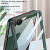 Wristband Holder and Front Glass Protector Ultra-thin All-inclusive Case for Samsung Galaxy Z Flip 7 Flip7 Camera Protect Cover