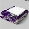 Sacramento Kings Print Flannel Blanket High Quality Warm Comfortable Cover for All Seasons Perfect for Gifts Home Decor