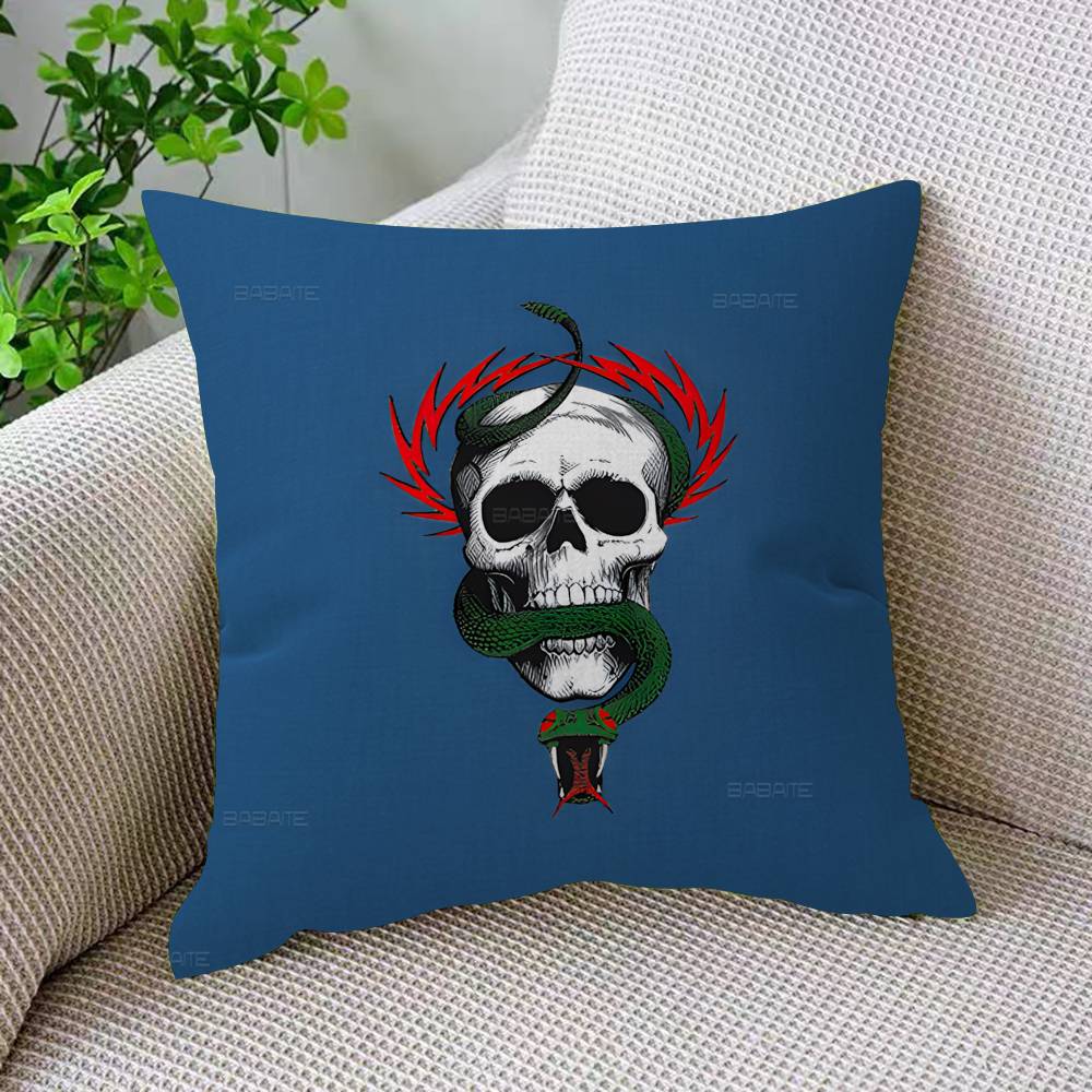P-Powells P-Peraltas Skateboard Cartoon pillow cover sofa cushion cover home room decoration children gift