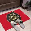 Football United F.C Pattern Rug, Indoor/Outdoor Mat, for Picnic, Gameroom, Bedroom, Office, Living Room, Home Decor Carpet, Birthday Gift