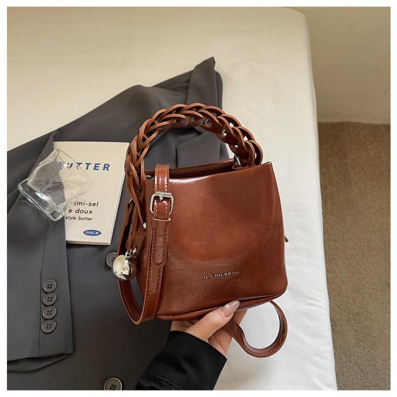 Bucket Bag with Premium Texture, Versatile and Suitable for All Occasions, Single Shoulder Crossbody Bag