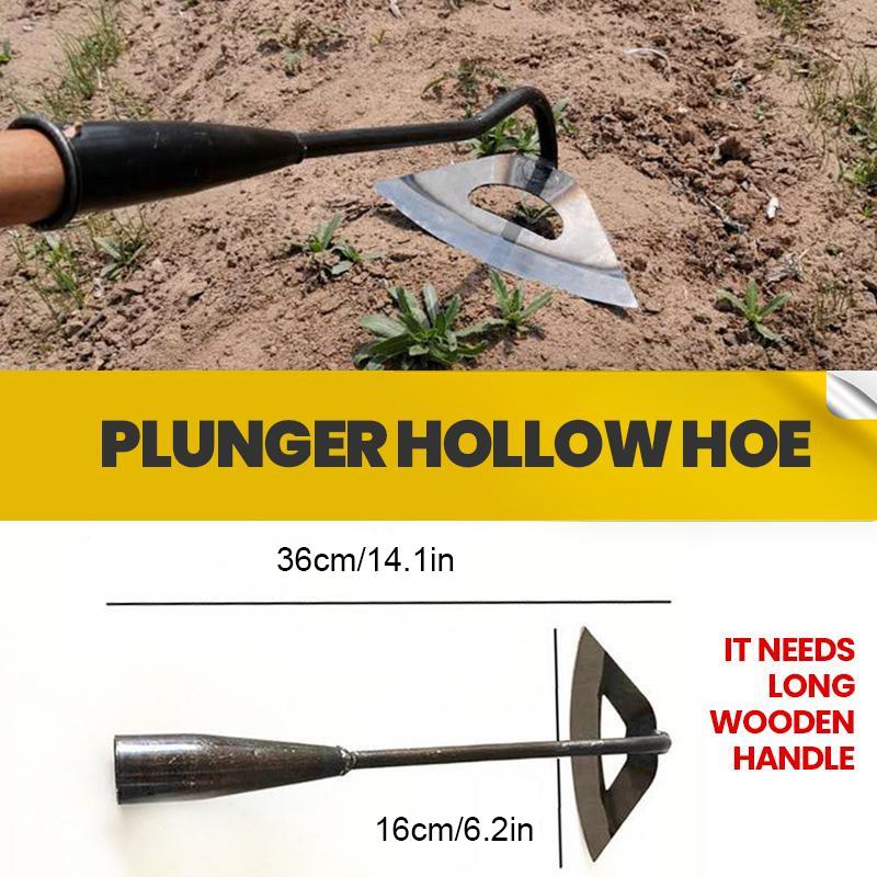 

Новая цельностальная закаленная полая мотыга многофункциональная прополочная лопата практичный прочный садовый ручной инструмент