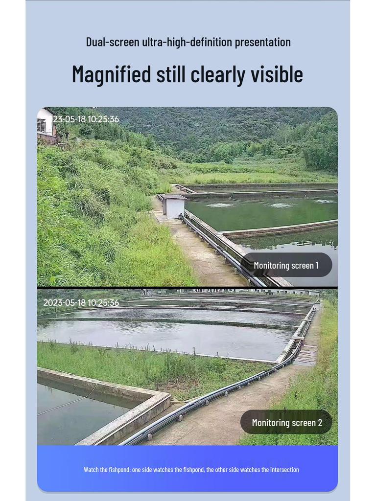 JOAN 360° Dual-Lens 4G Outdoor Camera: HD, Remote Access, Waterproof