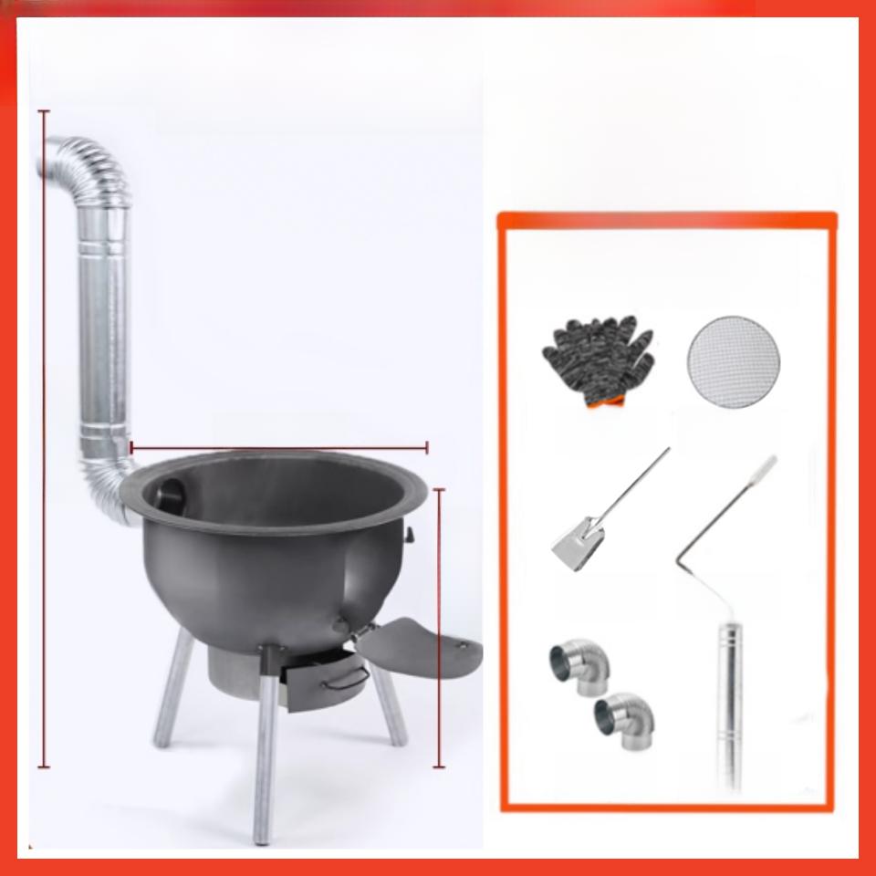 New Sle Rural Home Wood Burning Stove Portable Outdoor Large Pot Stove el Stove Equipment und Pot Stove