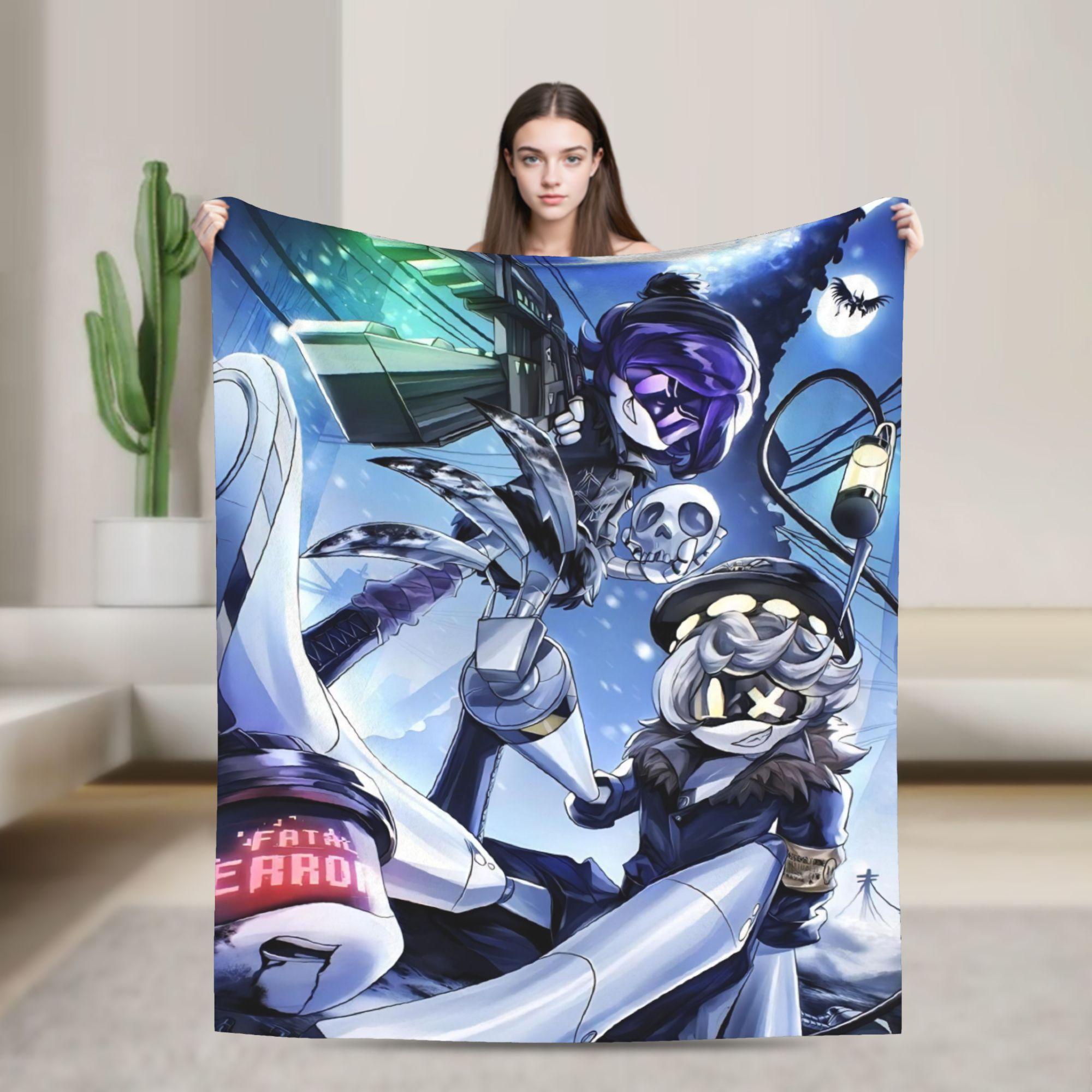 

Murder Drones Blanket Quality Super Soft Bedding Throws Winter Children Home Decor Aesthetic Bedspread 75x90cm