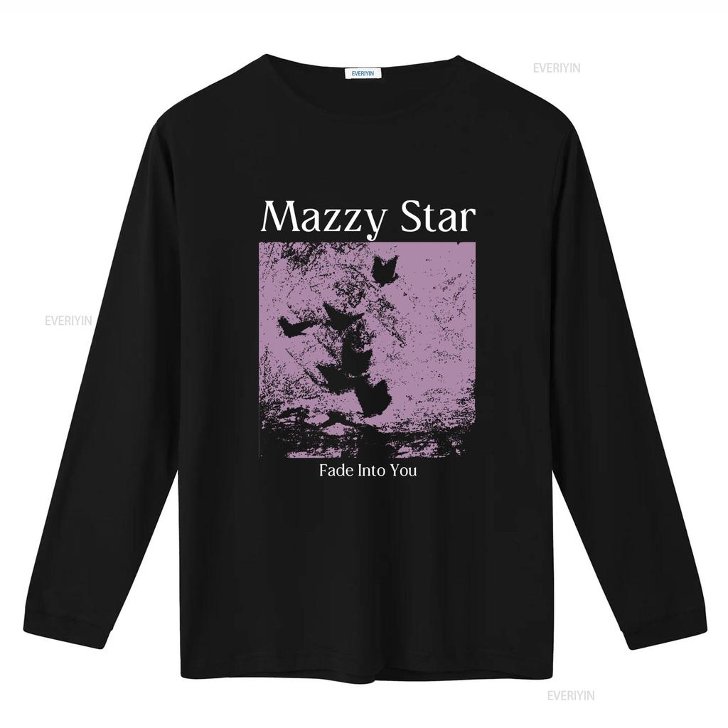 Mazzy Star Fade into You 90er Alternative Rock Musik T-Shirt vintage Gewaschen Lässig Weich streetwear Leicht dehnbar