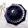 Mystical Moon Phases: Celestial Art for Your SpaceUmbrella, Portable 3-Fold Compact Umbrella,Christmas Gift ES443