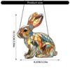 Festive Easter Hanging Decoration Easter Ornament Easter Hanging Decoration for Car Rearview Mirrors & Home Window