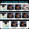 2Packs Solar Lights Outdoor Motion Sensor,466 LED Solar Powered Flood Lights 4000LM Solar Security Wall Lights with 3 Modes IP68 Waterproof for