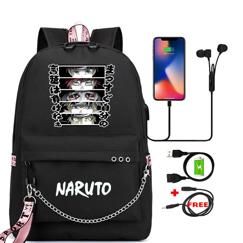Anime Bookbag Teenage Backpack Unisex School Bag for Boy Girl Cartoon Printing Laptop Bagpack Back To School
