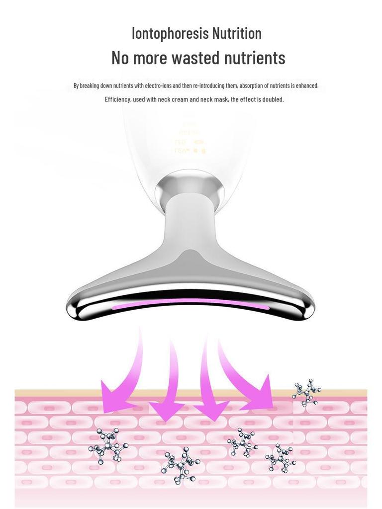 Anti-Aging Neck Massager: Wrinkle Reduction, Firming & Lifting, Nasolabial Fold Removal with Neck Protection.