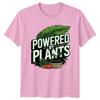 Powered By Plants TShirt Vegetarian Lifestyle Birthday Gift For Him And Her
