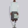 THOM BROWNE T-Shirts Men's Blue Crew Neck Moderate Straight Fit MJS117A-06221-450