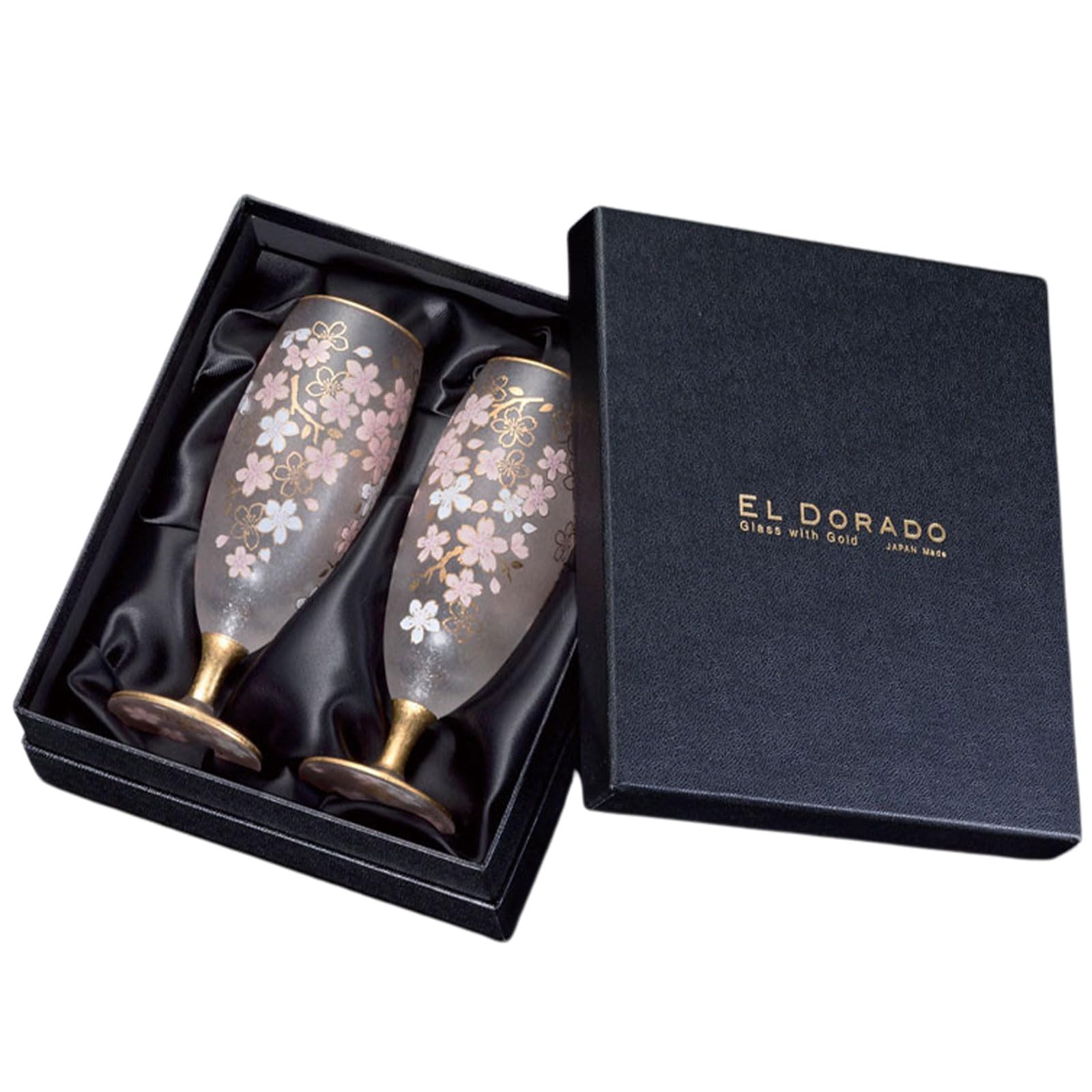 

ADERIA SAKURA SAKE PAIR SET 125ml (Set of 2) - Made in Japan, Gift Box Included. Stylish gift for women, Mother s Day, Father s Day, couples, men, hou