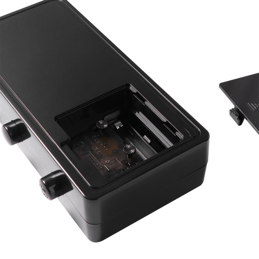 Vintage Mechanical Alarm Clock Date Week Table Clock Manual Page-flipping Calendar Clock  School