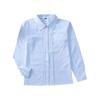 Uniform Long Sleeve Shirt With Pleated Front For Student Fashion