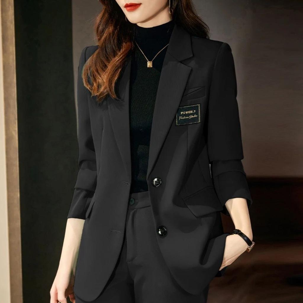 Stilvoller, lässiger Blazer in Grün für Damen, perfekt für Frühling und Herbst