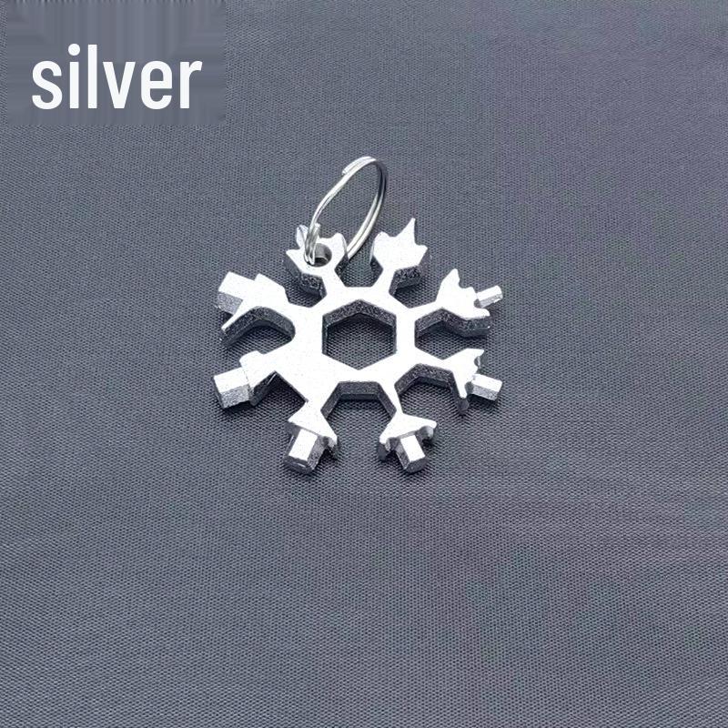 Colorful 18-in-1 Snowflake Multi-Tool Wrench