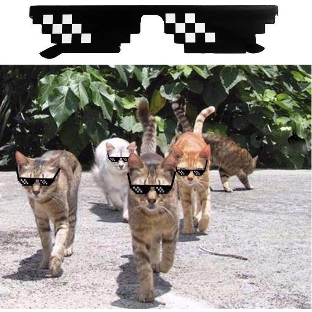 Пиксельные новые мозаичные очки — фото 4