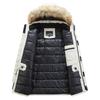 Mens Winter Fur Hooded Parkas Men Snow Windproof Down Parkas Thickened -30 Degree Keep Warm Outdoor Outerwear Jackets Size 6XL