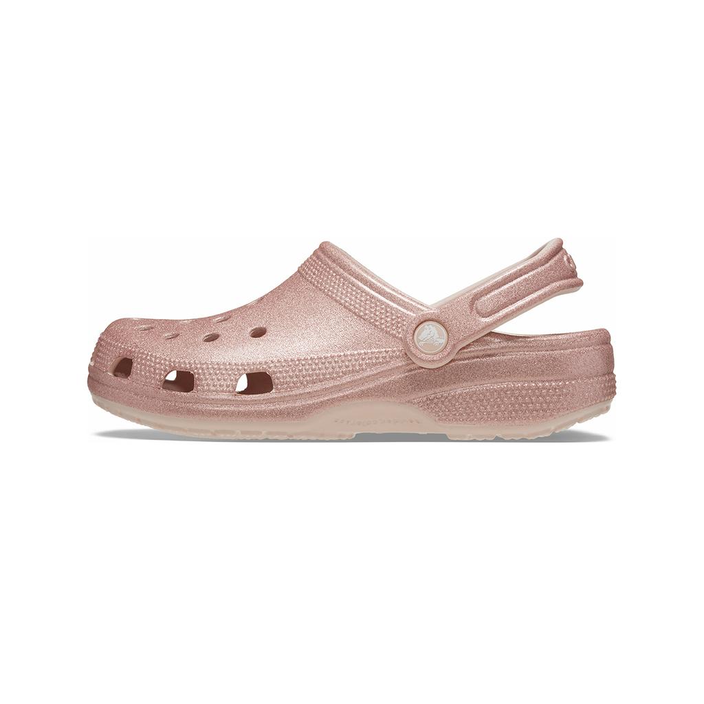 Crocs EVA Classic Clogs Shine Sandals Women's Pink