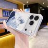 Foreign trade explosion Snow mountain scenery Apple 17pm mobile phone case iPhone15 anti-drop transparent protective case 16pm soft case
