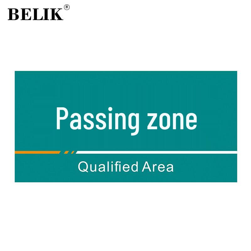 BELIK PVC Area Identification Sign 30*15 CM