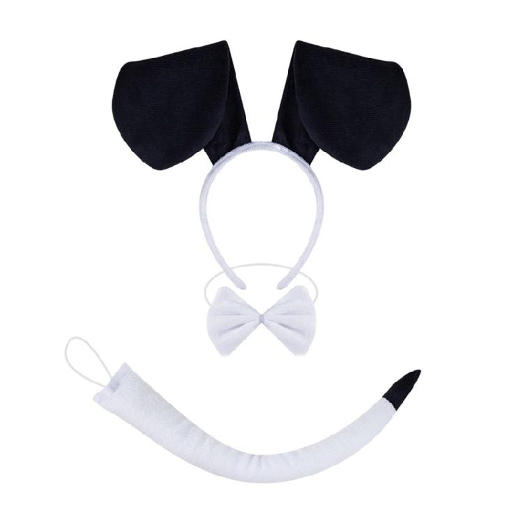 Hund Cosplay Kostüm Dekorationen Zubehör Kinder Hund Verkleiden Festival Plüsch Schmuck Süßes Hund Stirnband Cosplay Requisiten