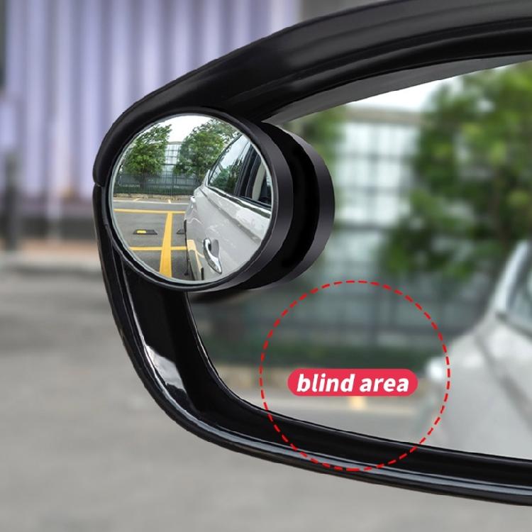 Blind Spots Glass Frameless Auxiliary Rearview Glass Auto Motorcycle Universally Wide Angle Rainproof Glass