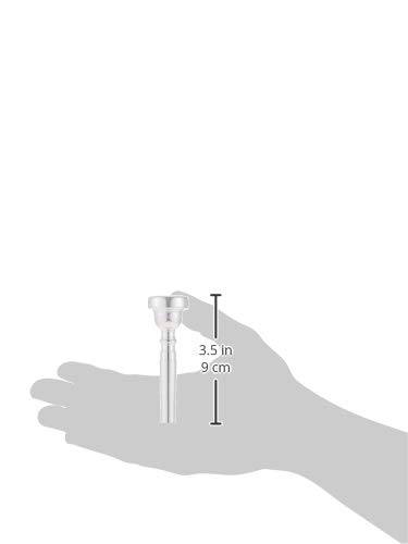 Bach Trumpet Mouthpiece 3CW, Silver Plated Finish