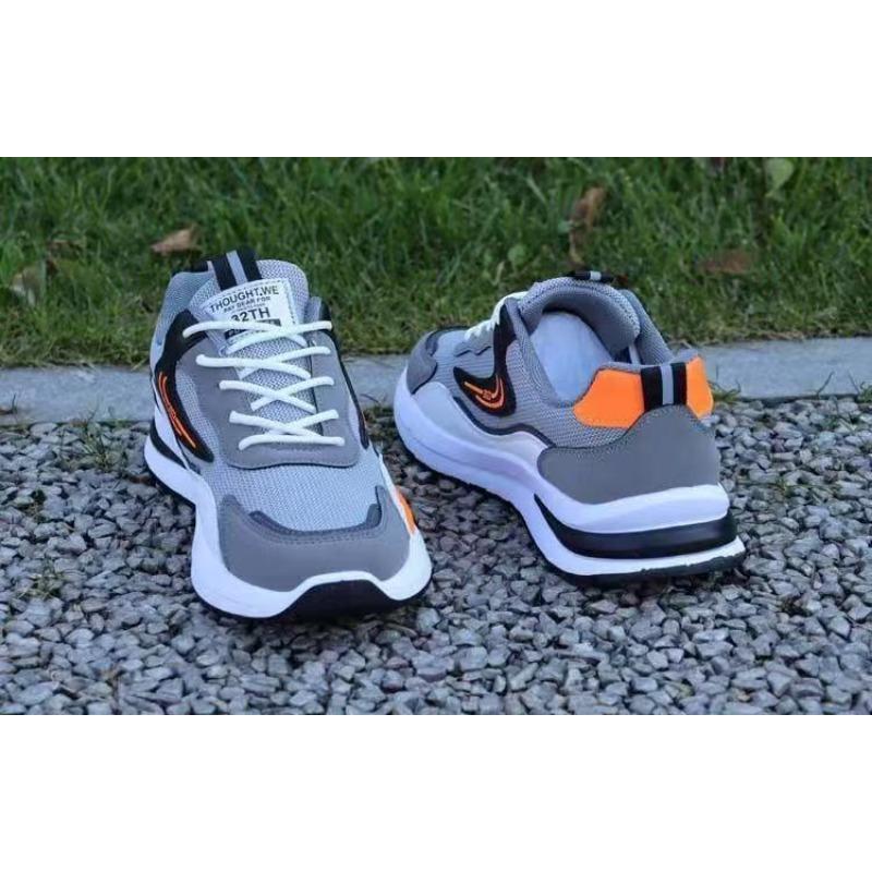 Men S Breathable Knit Mesh Soft Sole Casual Sports Running Shoes Low Top