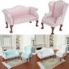 1/12 Puppenhaus Simulation Sofa Stuhl Modell Puppen Heim Sessel Sofa Wohnzimmer Möbel Dekor Puppenhaus Wohnszene Ornament