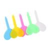 50pcs Heart Shaped Plant Labels Classification Marking Tool Plant Marker Identification Sign Flower Vegetable Color Labels
