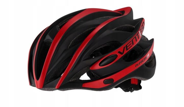 Kask Rowerowy Kross Ventego Czerwony L (58-61 Cm)