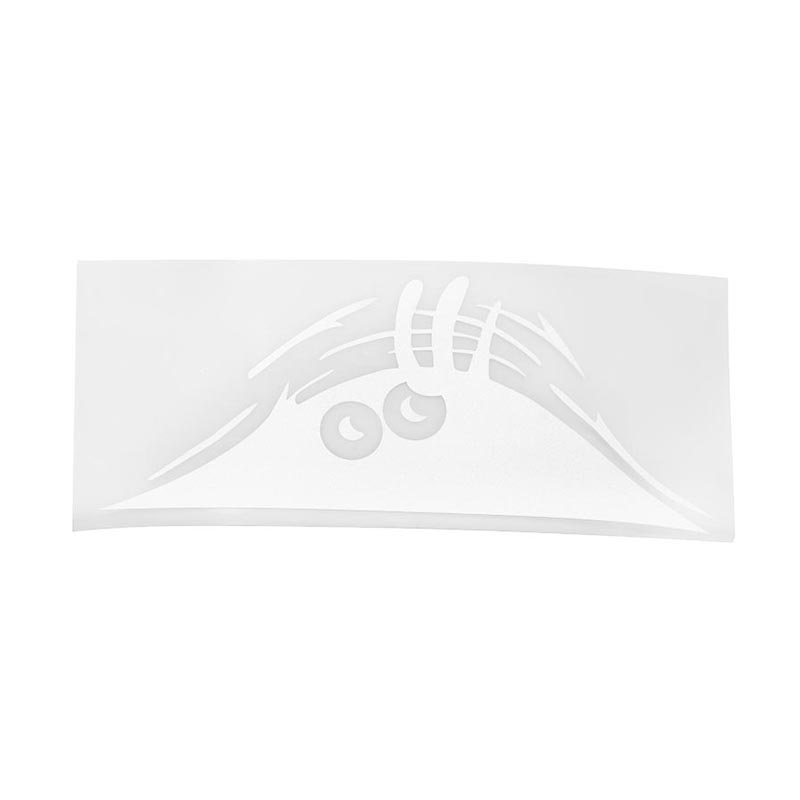 Adesivos de Carro Engraçados Criativos 3D Olhos Grandes Adesivo de Carro Adesivo Preto Monstro Espiando 19x7CM Produtos Automotivos Acessórios para Carro