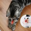 Moving Cat Toy Electric Smart Enrichment Funny Teaser Wand Boredom Cat Toy for Kitten for Stimulating Play Exercise Small Large