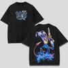 Anime Hazbin Hotel Niffty Tshirt Mens Clothing Hip Hop Vintage Washed Oversized Man Clothes High Quality Cotton Tees Tops