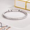 Männer 100 % 925 Sterling Silber Quadrat byzantinisches Armband 4 mm 7 "-9" Chopin-Kette Franco Link Armreif Teen Boy Manschette Schmuck Geschenk