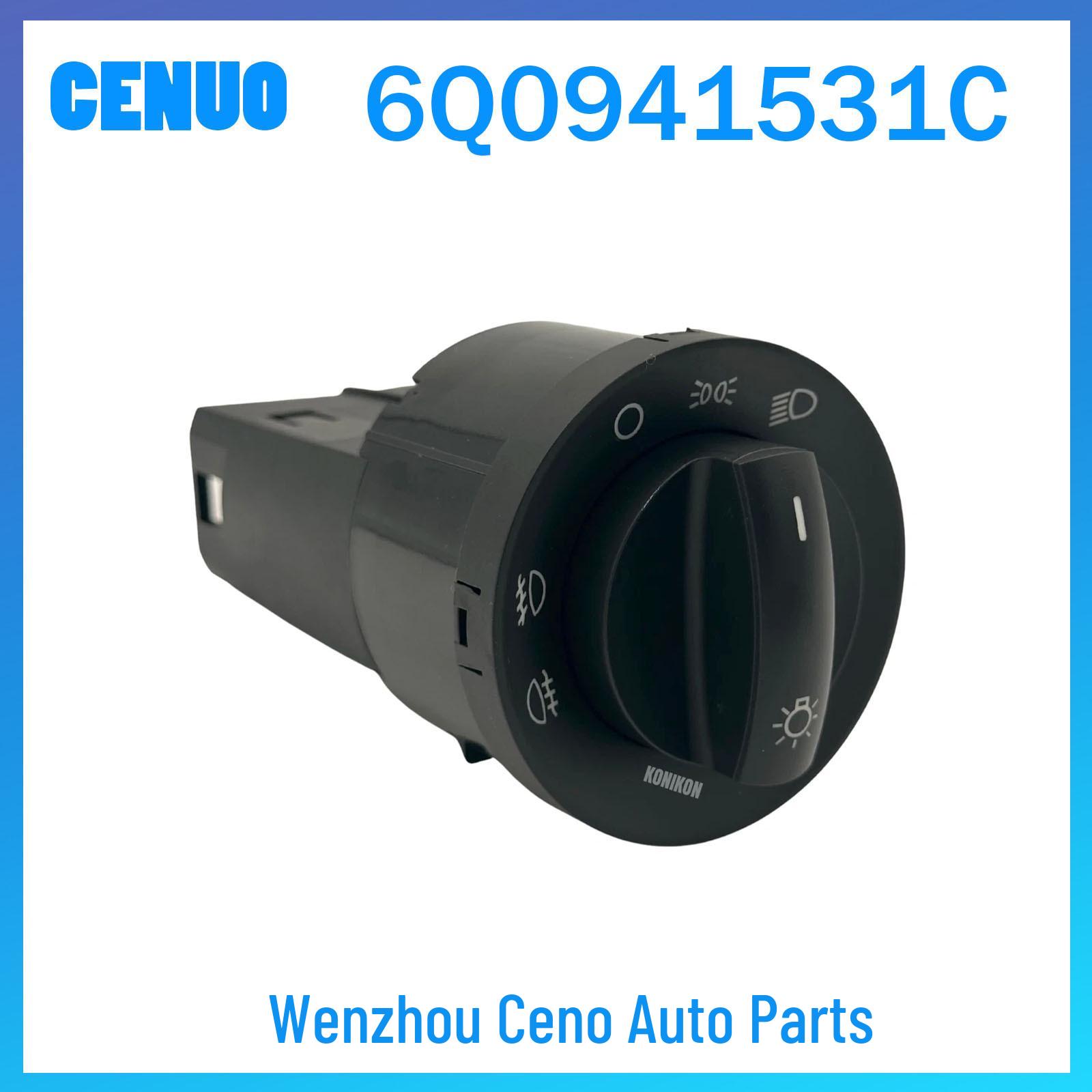 Volkswagen Caddy3/Polo/Sharan/Transporter T5 Headlight Switch (6Q0941531C) JIAHAO