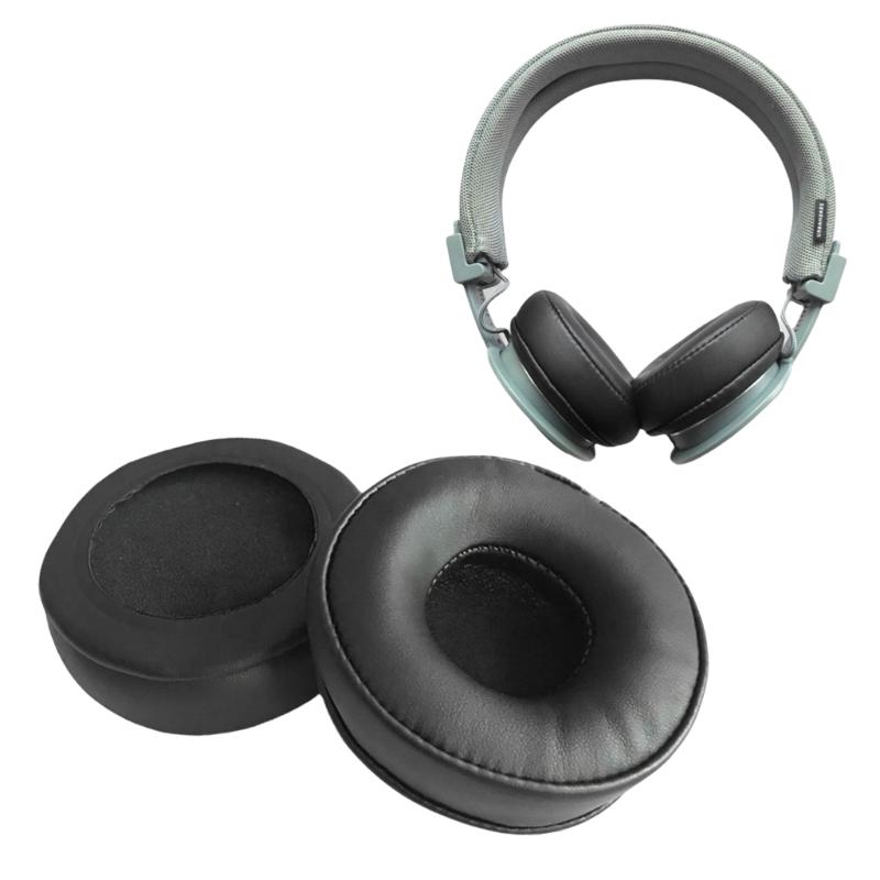 Ear Cushions High Density Memory Foam Earpads 70mm Comfortable Fit for Headphones For Long Listening Wear