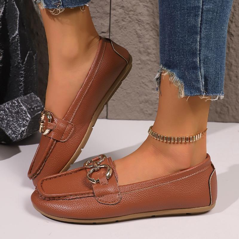 

Модная женская обувь на плоской подошве, слипоны, балетки, лоферы, новая модная повседневная обувь, удобная плоская офисная обувь-лодочки для женщин 36 темные хаки