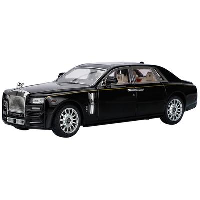1:24 Rolls-Royce Phantom Die-cast Alloy Pull-back Car Model, Black