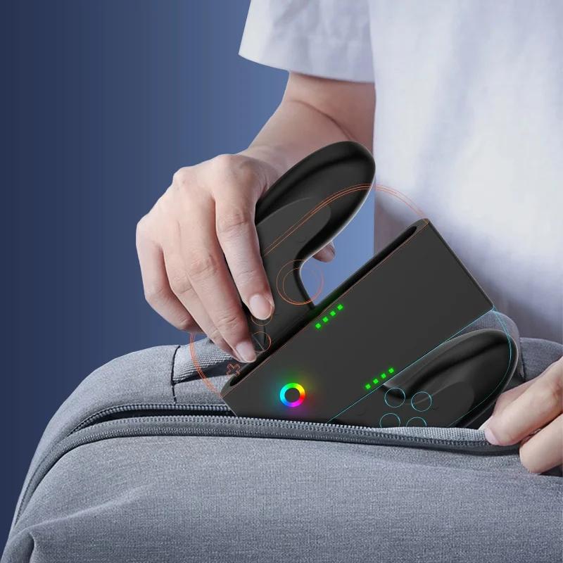 Charging Grip for Switch 2 JoyCon Multi-Function Handle Holder Type-C Charging Dock Grip Adapter for NS Switch2 Accessories