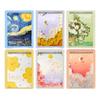 A4 Thickened Oil Painting Student Sketchbook - Starry Sky Design