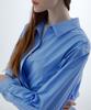 RAVEROUS Rvs Wrap Shirt Blue