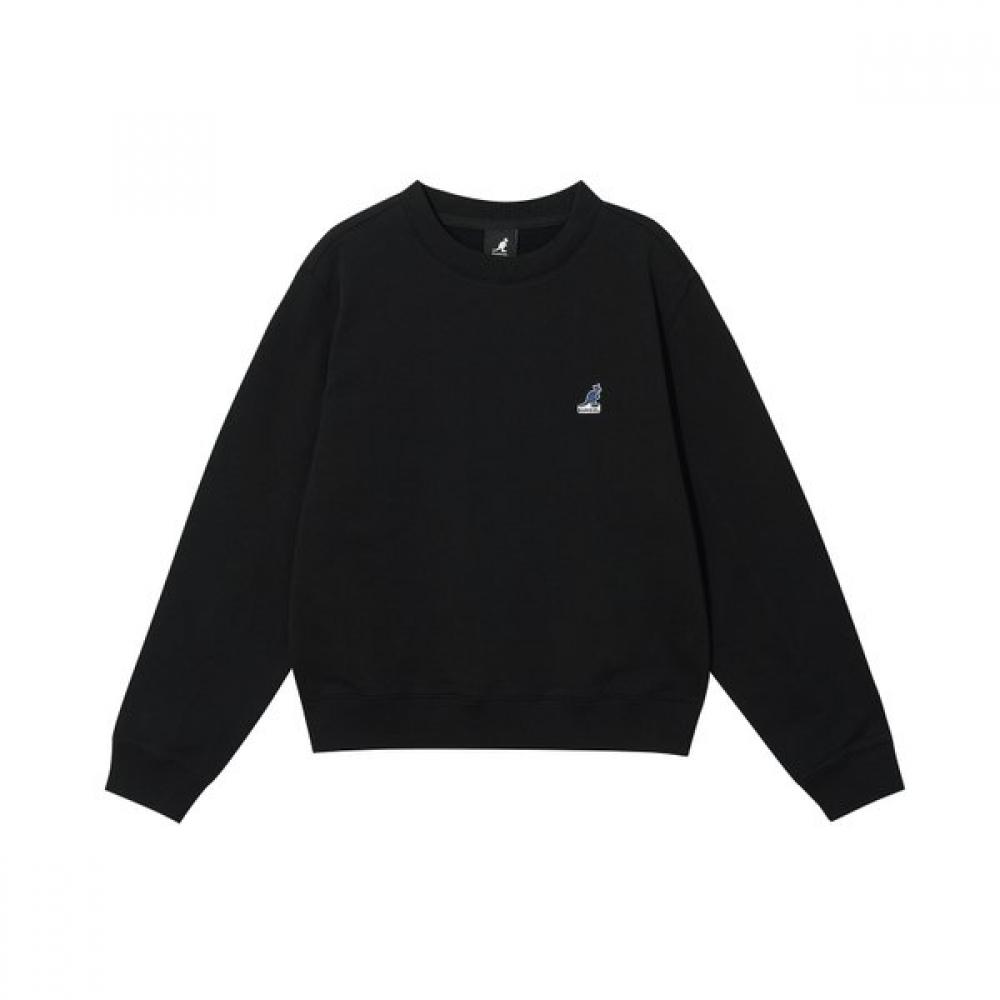 Kangol Women S SweatShirt 1794 Diagonal Lettering Black LA 5890₽
